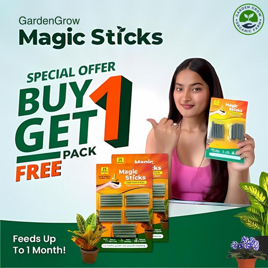 Plant Food Magic Sticks - Organic Indoor Plant Nutrition