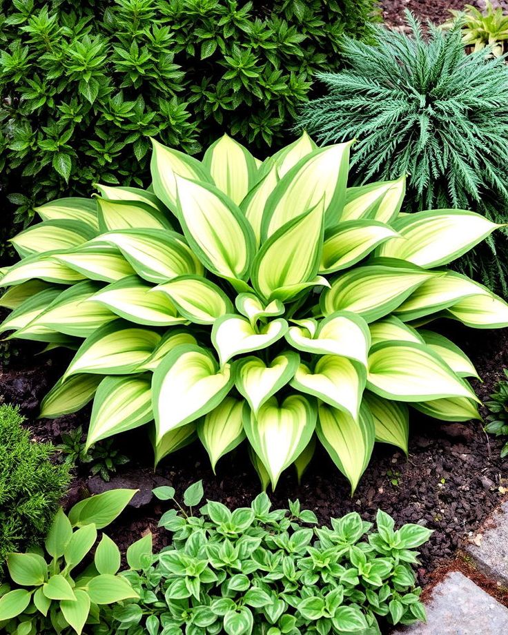 Shade-Tolerant and Cold-Hardy Hosta Flowers